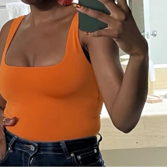 Orange  Bodysuit - Picture 2 of 4